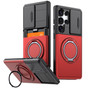 Shockproof Samsung Galaxy S25 Ultra 5G Card Holder 360 Rotate Stand Case Cover S938