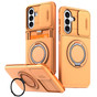 Shockproof Samsung Galaxy A35 5G Card Holder 360 Rotate Stand Case Cover A356