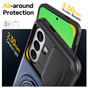 Shockproof Samsung Galaxy A55 5G Card Holder 360 Rotate Stand Case Cover A556