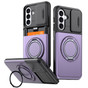 Shockproof Samsung Galaxy A16 4G Card Holder 360 Rotate Stand Case Cover A165