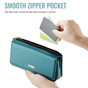 CaseMe Universal Phone Wallet Case Large Capacity Bag w/ 8 Card Slots & Shoulder Wrist Straps Me30 Max