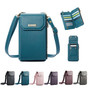 CaseMe Universal Phone Wallet Case Large Capacity Bag w/ 10 Card Slots & Shoulder Wrist Straps Me40