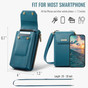 CaseMe Universal Phone Wallet Case Large Capacity Bag w/ 10 Card Slots & Shoulder Wrist Straps Me40