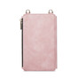CaseMe Universal Phone Wallet Case Large Capacity Bag w/ 10 Card Slots & Shoulder Wrist Straps Me40