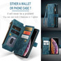 CaseMe Shockproof iPhone Xs Max Wallet Case Cover Multi. Card Slots Apple XsMax