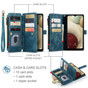 CaseMe Shockproof Samsung Galaxy A12 Wallet Case Cover Multi. Card Slots A125