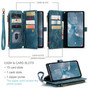 CaseMe Shockproof Samsung Galaxy A34 5G Wallet Case Cover Multi. Card Slots A346