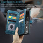 CaseMe Shockproof Samsung Galaxy S20 Ultra 5G Wallet Case Cover Multi. Card Slots G988