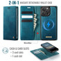 CaseMe iPhone 15 Pro Detachable MagSafe Wireless Charging Folio Case Cover Apple 15Pro