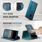 CaseMe Samsung Galaxy S21 FE 5G Detachable MagSafe Wireless Charging Folio Case Cover S21FE G990