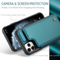 CaseMe Shockproof iPhone 11 Pro Wallet Case Cover Back Flip Apple 11Pro