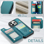 CaseMe Shockproof iPhone 12 Pro Max Wallet Case Cover Back Flip Apple ProMax