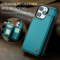 CaseMe Shockproof iPhone 13 Pro Wallet Case Cover Back Flip Apple 13Pro