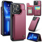 CaseMe Shockproof iPhone 13 Pro Wallet Case Cover Back Flip Apple 13Pro