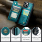 CaseMe Shockproof iPhone 14+ Plus Wallet Case Cover Back Flip Apple