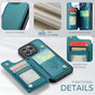 CaseMe Shockproof iPhone 14 Pro Wallet Case Cover Back Flip Apple 14Pro
