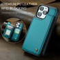 CaseMe Shockproof iPhone 14 Pro Max Wallet Case Cover Back Flip Apple ProMax