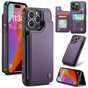 CaseMe Shockproof iPhone 15 Pro Wallet Case Cover Back Flip Apple 15Pro