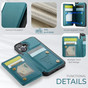 CaseMe Shockproof iPhone 16+ Plus Wallet Case Cover Back Flip Apple