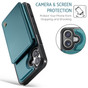 CaseMe Shockproof iPhone 16+ Plus Wallet Case Cover Back Flip Apple