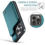 CaseMe Shockproof iPhone 16 Pro Max Wallet Case Cover Back Flip Apple ProMax