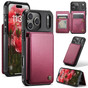 CaseMe Shockproof iPhone 17 Pro Wallet Case Cover Back Flip Apple 17Pro