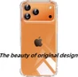 Goospery iPhone 18 Pro Clear Phone Case Shockproof Bumper Cover 18Pro