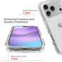 iPhone 18 Pro Shockproof 2-in-1 Clear Case Bumper Cover Apple 18Pro