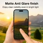 iPhone 18 Pro Anti-Glare Matte 9H Tempered Glass Screen Protector Apple 18Pro