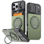 Shockproof iPhone 18 Pro Card Holder 360 Rotate Stand Case Cover Apple 18Pro