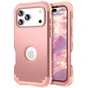Impact iPhone 18 Pro Max Shockproof 3in1 Rugged Case Cover Apple ProMax