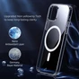 iPhone 18 Pro Max MagSafe Clear Phone Case Shockproof Bumper Cover ProMax