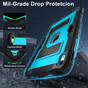 Shockproof iPad (A16) 11 11th Gen 2025 Rugged Case Cover Kids Apple 11 Large Kickstand
