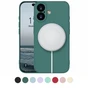 iPhone 17 MagSafe Liquid Silicone Case Wireless Charging Cover Apple iPhone17