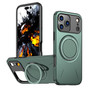 Heavy Duty iPhone 17 Pro MagSafe Wireless Charging 360 Rotate Ring Stand 2-Layer Case Cover Apple 17Pro
