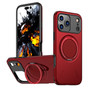 Heavy Duty iPhone 18 Pro MagSafe Wireless Charging 360 Rotate Ring Stand 2-Layer Case Cover Apple 18Pro