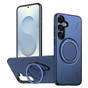 Heavy Duty Samsung Galaxy S25+ Plus 5G MagSafe Wireless Charging 360 Rotate Ring Stand 2-Layer Case Cover S936