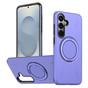 Heavy Duty Samsung Galaxy S26 FE 5G MagSafe Wireless Charging 360 Rotate Ring Stand 2-Layer Case Cover S741