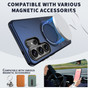 Heavy Duty Samsung Galaxy S26 Ultra 5G MagSafe Wireless Charging 360 Rotate Ring Stand 2-Layer Case Cover S948