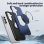 Heavy Duty Samsung Galaxy A37 5G 360 Rotate Ring Stand 2-Layer Case Cover A376