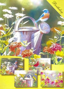 Birds & Blooms - Birthday