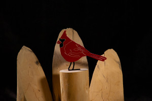 Cardinal Metal Art