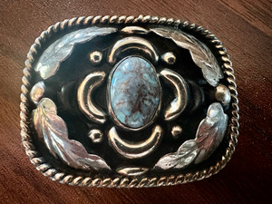 Buckle with Turquoise Stone