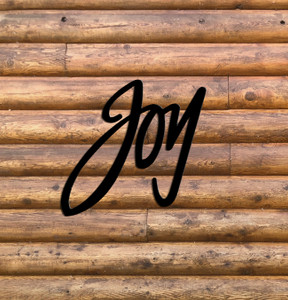 JOY Metal Wall Art