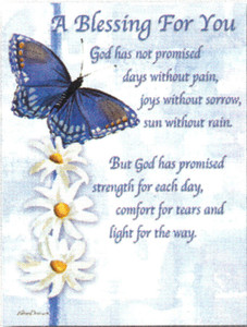 Note Card - A Blessing For You Note Card - A Blessing For You