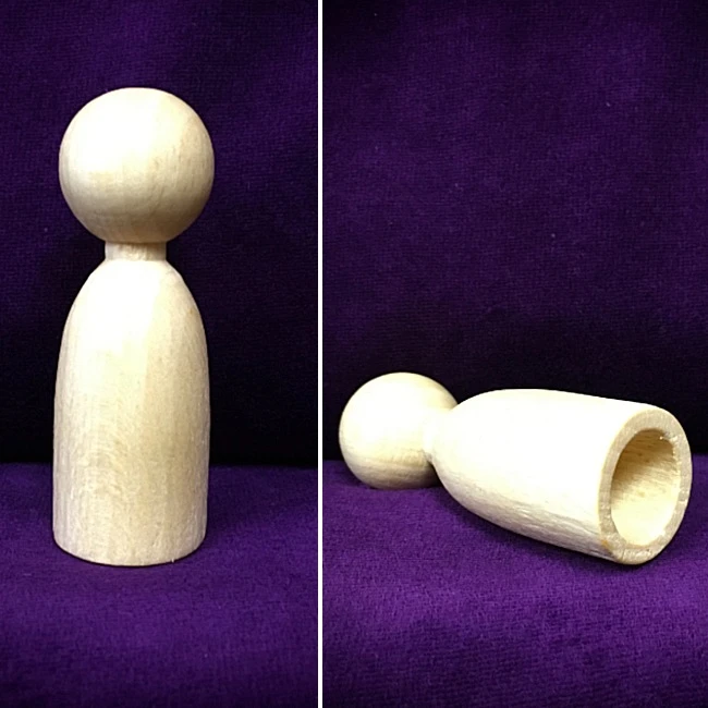 Hand Puppet Human Base Finger Puppet Base (ONE) - A Child's Dream