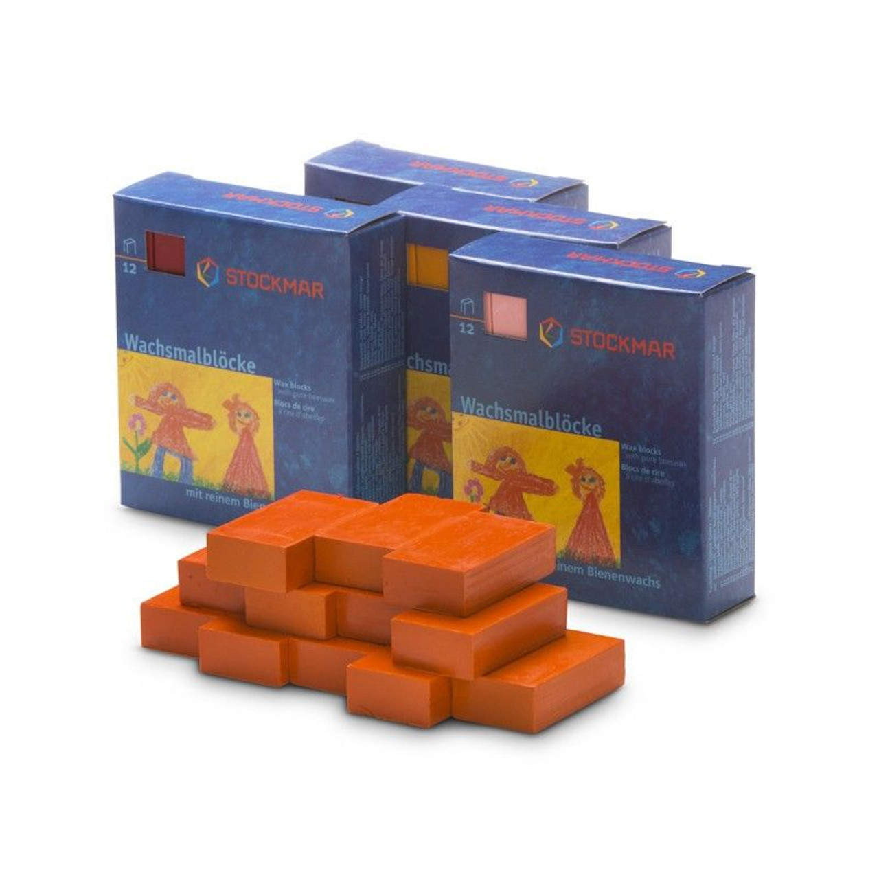 Stockmar Beeswax Crayon - Single BLOCK