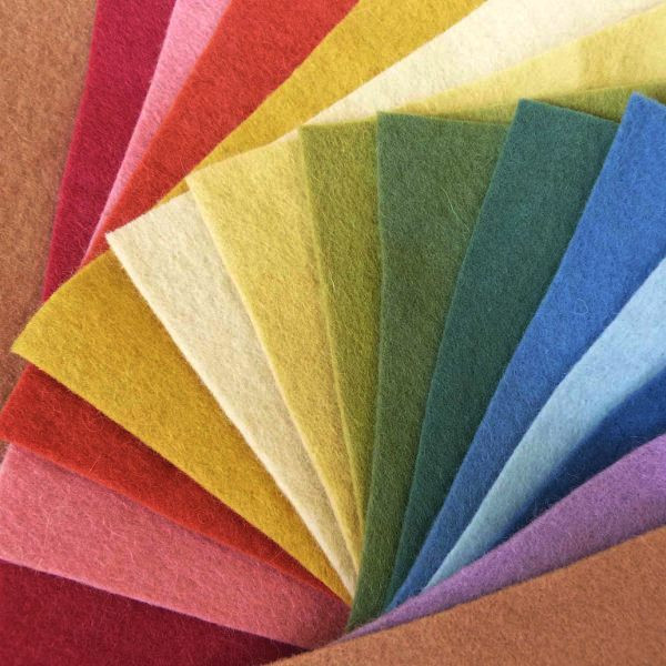 Organic Plant Dyed Felt 8x12 - A Child's Dream