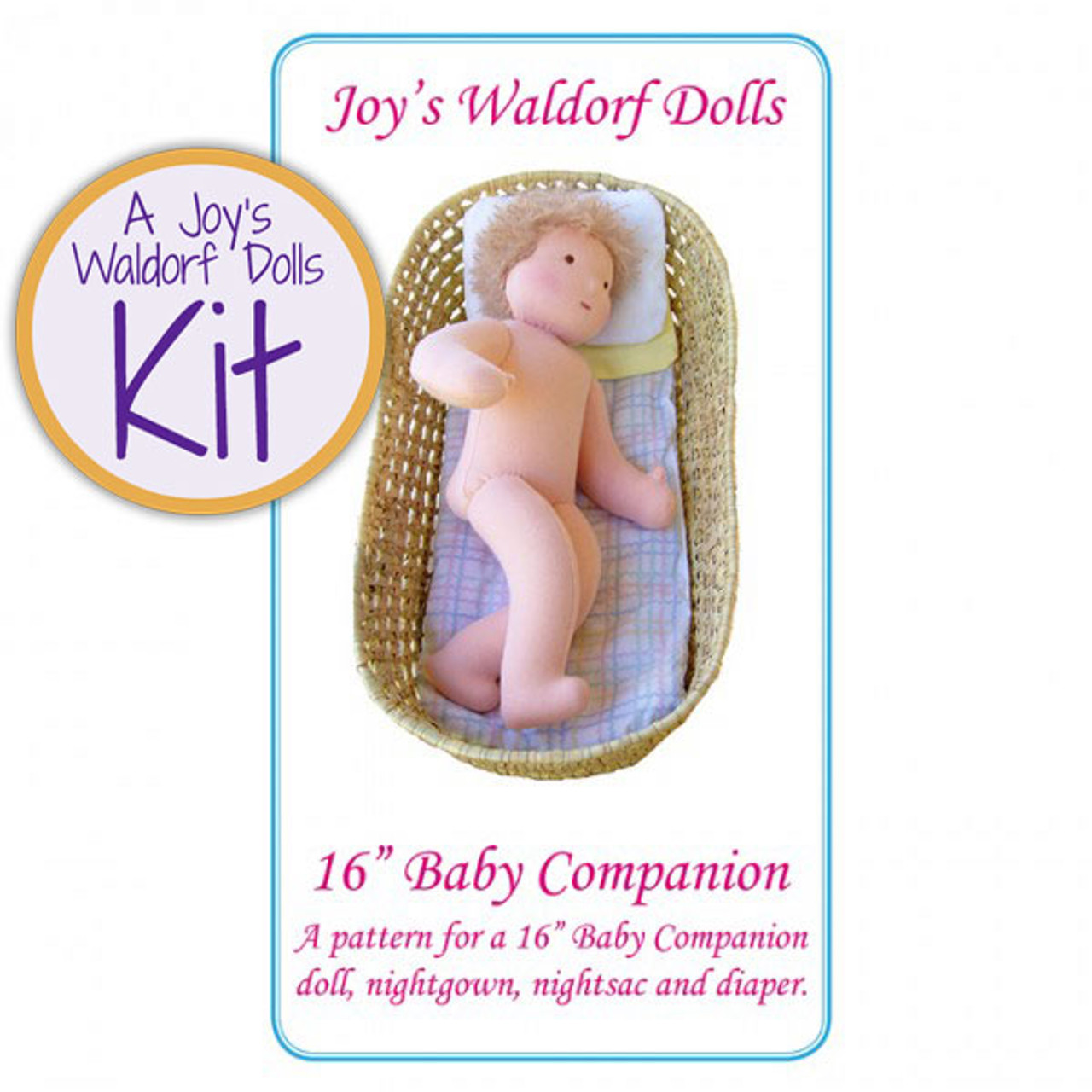 16 Baby Companion Doll Making Kit - A Child's Dream