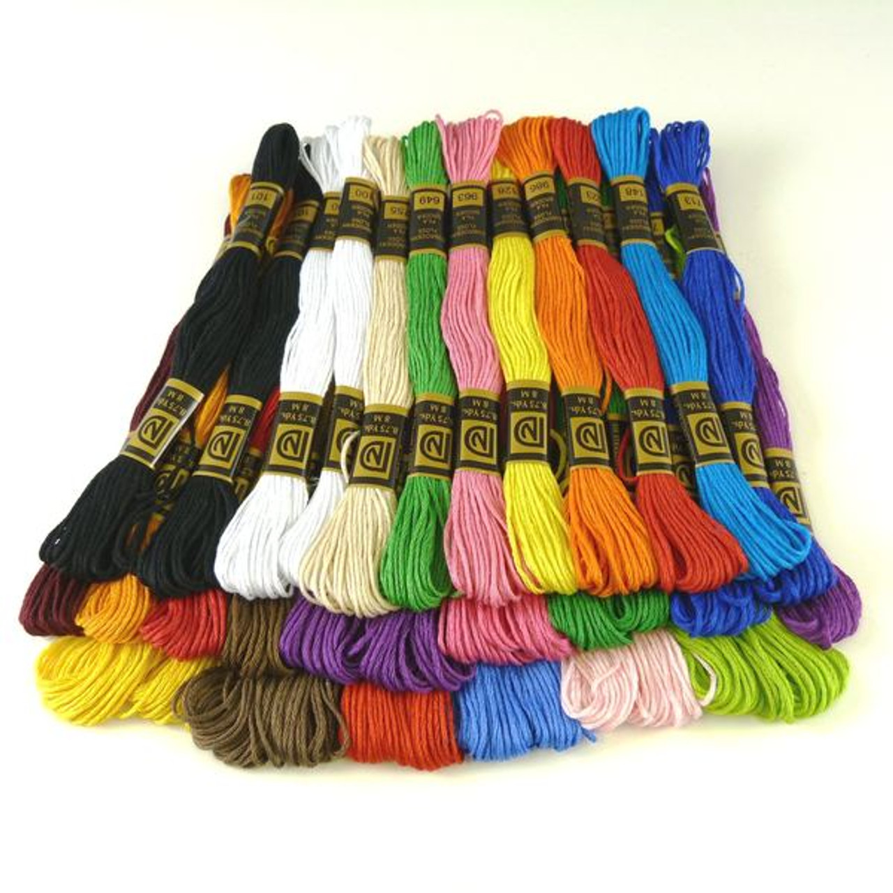 Embroidery Floss Assortment Pack - 36 skeins